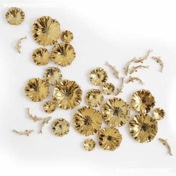 Lá sen và cá trang trí nội thất, độc đáo, ấn tượng với mọi không gian