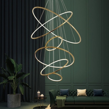 Đèn led viền mỏng thông tầng trang trí DCT 017