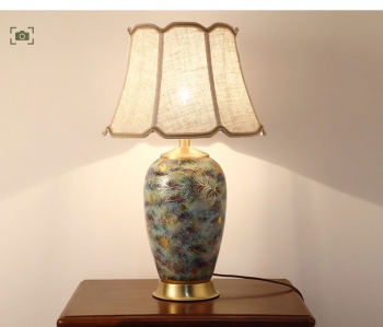 Đèn bàn nghệ thuật gốm trang trí DNAA 089