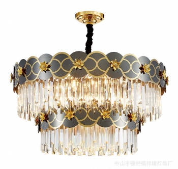 Đèn pha lê chùm hiện đại trang trí DPAA 093