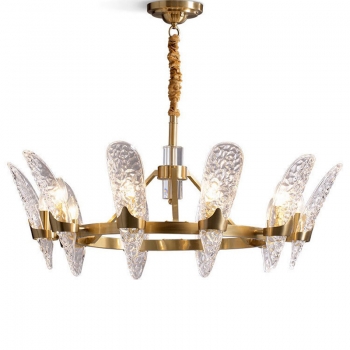 Đèn pha lê chùm nghệ thuật trang trí nội thất DPAA 096