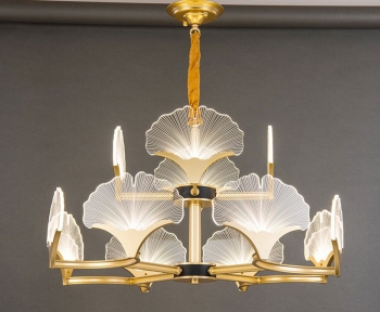 Đèn chùm pha lê nghệ thuật, tinh tế DPAA 100