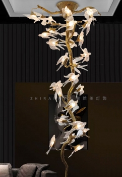 Đèn chùm chim nghệ thuật trang trí DPAA 109