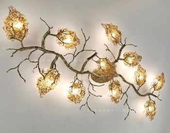 Đèn lá trang trí phòng khách DKAA 061