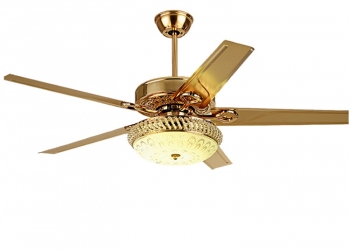 Đèn quạt trần trang trí độc đáo DQT 004