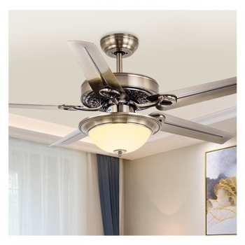 Quạt trần đèn trang trí phòng khách DQT 007