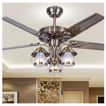 Đèn quạt trần trang trí nội thất chung cư DQT 011