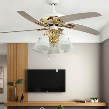 Quạt trần đèn trang trí chung cư DQT 012