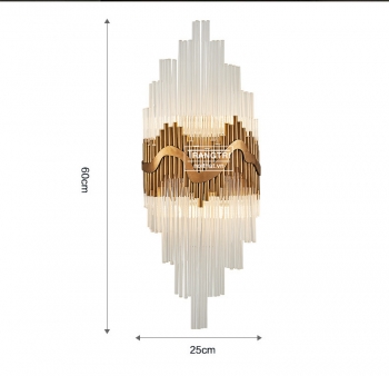 Đèn pha lê gắn tường hiện đại,độc đáo DTAA 016