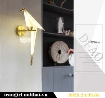 Đèn tường trang trí hình chim DTAA 014