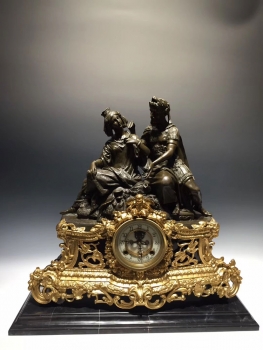 Đồng hồ decor cổ mạ vàng DCAA 038