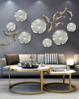 Bộ cá decor 3D trang trí nội thất DTA 003