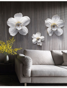 Hoa 3D trang trí treo tường DTA 011