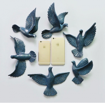 Chim decor treo tường trang trí DTA 014