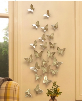 Bướm decor trang trí phòng khách DT 021