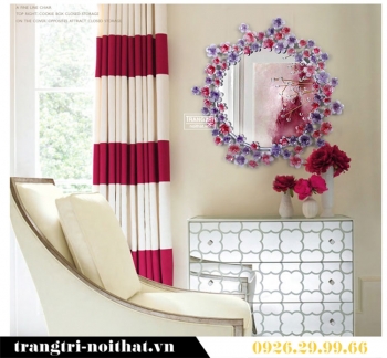 Gương sắt nghệ thuật trang trí nội thất GBB 033