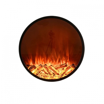 Lò sưởi 3D tròn trang trí phòng khách L3D 003