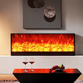 Lò Sưởi 3D Cao Cấp Kèm Củi CarBon KT: 150x50cm