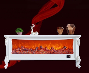 Lò sưởi nhập khẩu trang trí phòng khách LSTT 002