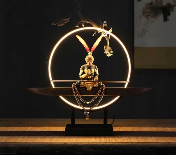 Thác khói trầm kết hợp đèn LED TKHA 008