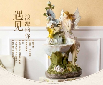 Thác nước nghệ thuật trang trí DCA 009