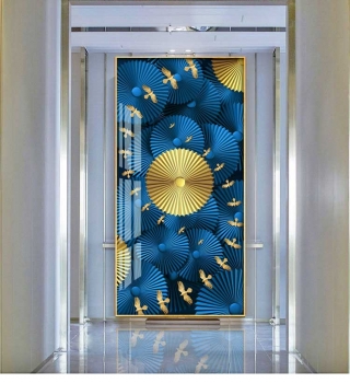 Tranh tráng gương nhập khẩu TGA 004