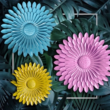 Hoa sắt nghệ thuật trang trí TBB 416