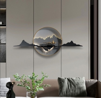 Tranh treo tường decor núi có đèn trang trí TBB 578