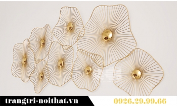 Nội thất nhà đẹp và ấn tượng hơn với tranh sắt trang trí